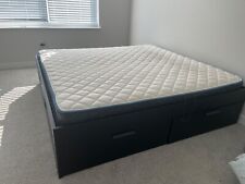 king bed frame storage for sale  Braintree