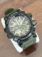 Usado, Relógio Casio GG-1000-1A3 G-Shock Mudmaster sensor duplo. Verde comprar usado  Enviando para Brazil