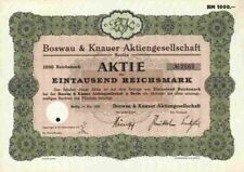 Boswau knauer 1929 gebraucht kaufen  Bayreuth