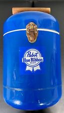 vintage metal isopor forrado pabst fita azul colar cerveja piquenique acampamento comprar usado  Enviando para Brazil