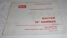 Original hayter inch for sale  Shipping to Ireland