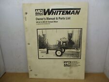Whiteman cement mixer for sale  Mulvane