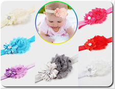 Haarband Blume Baby Mädchen Stirnband Kopfband Haarschmuck Strass 15 Farben comprar usado  Enviando para Brazil