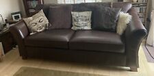 abbey leather sofa for sale  SOLIHULL
