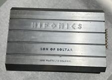 Amplificador Hifonics Apollo Series Son Of Boltar 500 Watt 2 canais não testado comprar usado  Enviando para Brazil