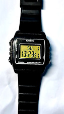 Usado Relógio Esportivo Digital Masculino Casio Preto W215H está funcionando com alarme e luz comprar usado  Enviando para Brazil