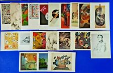 Usado, Juego de 20 postales de arte diferentes NUEVAS stock antiguo vintage, ideal para poscruce segunda mano  Embacar hacia Argentina