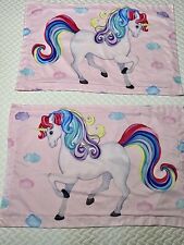 Unicorn rainbow pillow for sale  Red Bluff