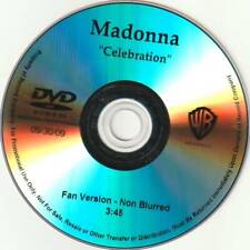 MADONNA - Celebration (Fan Version - Non Blurred) : US PROMO DVD : very rare, usado comprar usado  Enviando para Brazil