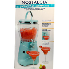 Nostalgia Margarita Slush Machine Blended Party Drinks Shaved Ice 1 Gallon, used for sale  Shipping to South Africa