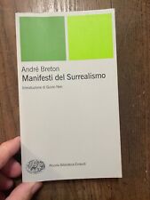 Andre breton manifesti usato  Treviso