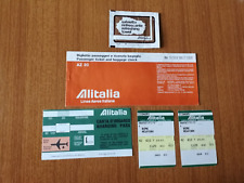 Alitalia biglietti vintage usato  Romallo