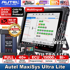 2023 Autel Maxisys Ultra Lite as MS909 MS919 Auto Diagnostic Tool Programming, used for sale  Shipping to South Africa