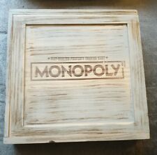 Monopoly wooden rustic for sale  TRURO