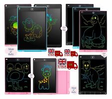 Tela LCD multicolorida placa de escrita inteligente desenho eletrônico tablet unissex infantil, usado comprar usado  Enviando para Brazil