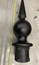 Finial..heavy cast iron..railw for sale  KINGTON