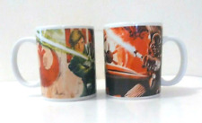 Star Wars 2011 LUKE SKYWALKER & DARTH VADER Galerie Ceramic Coffee Mug Cup Lot 2 for sale  Shipping to South Africa