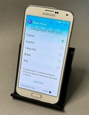 Samsung Galaxy S5 16GB  WHITE Verizon Unlocked *Medium Screen Burn for sale  Shipping to South Africa