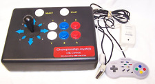 Usado, Controlador Championship Joystick C&L KBM Super Nintendo Arcade Fight Stick ¡LEER! segunda mano  Embacar hacia Argentina