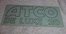 Vintage lawn mower decals, Atco De luxe 20,  never been used, for sale  Shipping to South Africa