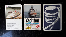 Kartenspiele quartette yachten gebraucht kaufen  Wattenscheid