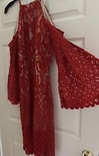 Bardot red lace for sale  Englishtown