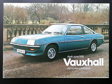 1978 vauxhall range for sale  BANGOR