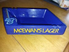 Mcewans lager ashtrays for sale  INVERGORDON