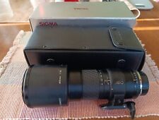 Used, Sigma 400mm 1:5.6 Multi-Coated Telephoto Lens for Canon Made in Japan with Case for sale  Shipping to South Africa