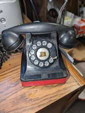 VINTAGE BELL SYSTEM BLACK ROTARY DIAL TELEPHONE PHONE WESTERN ELECTRIC F1 302, used for sale  Shipping to South Africa