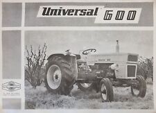 Feuillet publicitaire tracteur d'occasion  Laillé