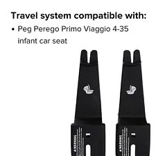 Diono Quantum Stroller Adapter, Compatible with Peg Perego Infant Baby Car Seats for sale  Shipping to South Africa