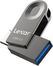 Lexar 64GB USB 3.2 Gen 1 Flash Drive USB A & USB C USB Stick até 100MB/s -..., usado comprar usado  Enviando para Brazil