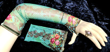 Beautiful  Hand  Decoration Gloves  By Michal Negrin Unique #0809# for sale  Shipping to South Africa