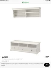 Ikea leatorp storage for sale  Mount Pleasant