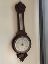 Vintage wooden barometer for sale  CUMNOCK
