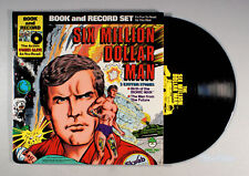 Usado, LP de vinilo Six Million Dollar Man: Exciting Stories (1977) + cómic, biónico segunda mano  Embacar hacia Argentina