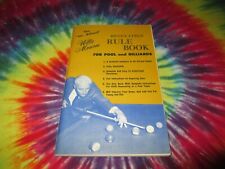 Willie mosconi regulation for sale  Glen Ellen