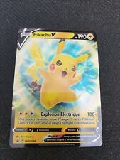 Carte Pokemon PIKACHU V SWSH198 PROMO EB09 Stars Etincelantes Neuf Fr d'occasion  Toulouse-