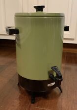 Vintage EMPIRE Electric 32 Cup Coffee Maker Percolator Green for sale  Shipping to South Africa
