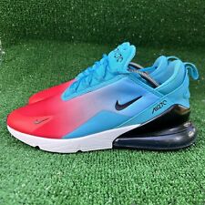 Tênis Nike Air Max 270 Firecracker masculino 10.5 vermelho azul CJ0767-400 comprar usado  Enviando para Brazil