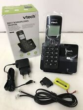 Telefon bezprzewodowy VTech CS2000, tryb ECO+, telefon stacjonarny, czarny, na sprzedaż  PL