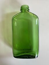 Botella de vidrio verde vintage Duraglas forma rara segunda mano  Embacar hacia Argentina