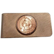 1897 Indian Head Penny Money Clip Vintage One Cent Coin Collectible for sale  Shipping to South Africa