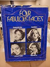 Four Fabulous Faces por Larry Carr- Garbo Swanson Dietrich Crawford Usado comprar usado  Enviando para Brazil