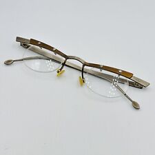 Óculos Titanix feminino oval cinza meia aro Mod. borboleta por Rosenberger nova comprar usado  Enviando para Brazil