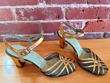 toe vintage shoes peep 1940s for sale  Boston