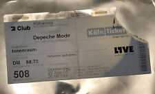 Depeche mode ticket gebraucht kaufen  Versand nach Germany