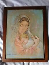 quadri madonna bambino legno usato  Assisi