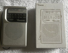 Rádio portátil Vodior VX AM/FM operado por bateria prata novo na caixa  comprar usado  Enviando para Brazil